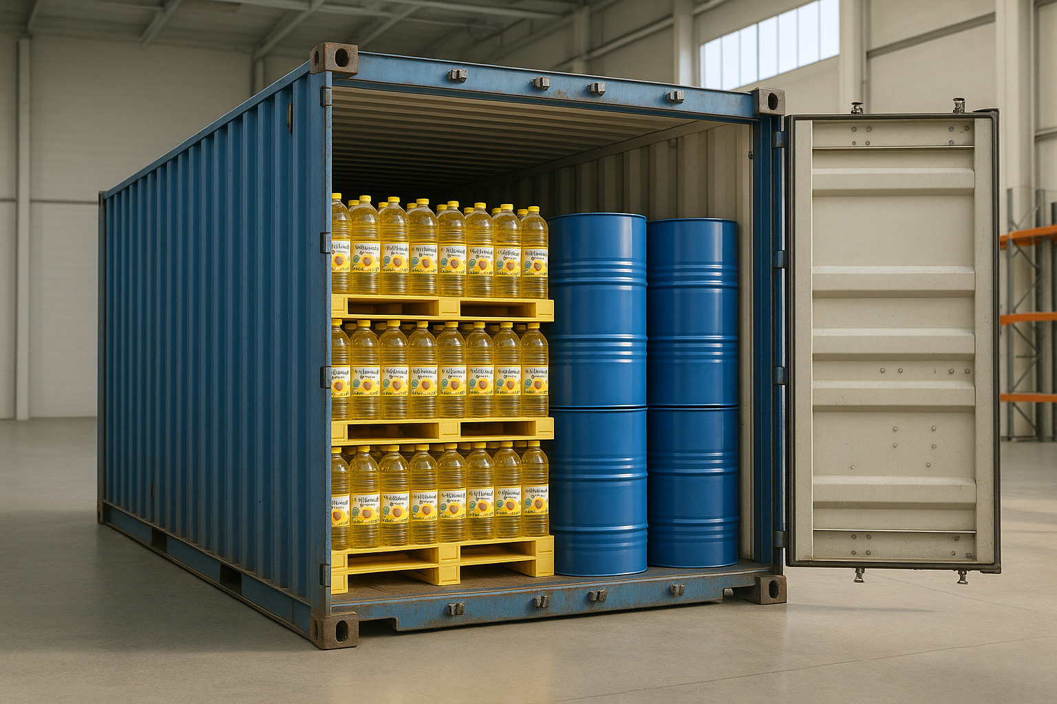 How Many Liters of Oil Fit in a 20 ft Container in 2025? [Updated Logistics Guide]